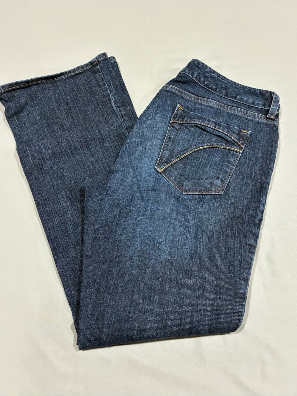 Eddie Bauer Jeans Curvy Boot Cut Size 10R Classic Denim 30" Inseam